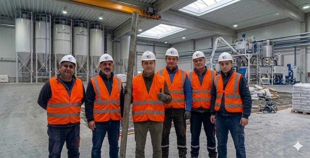 Das Team von Yer Estrichbau